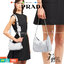 Prada Re-Edition 2005 Re-Nylon bag ใบเดียวคุ้มมากค่ะ อุปกรณ์ ครบชุด **ซื้อ1ได้ถึง3ไอเท็ม ทั้งสายยาว และกระเป๋าใส่เหรียญ และป้ายแท็คหนัง อย่างดี **อะไหล่ปั้มแบรนด์แท้ทุกจุด วัสดุทำจากผ้า Nylon อย่างดี กันน้ำได้ อยู่ทรงสวย สามารถใส่กระเป๋าตังค์ใบกลางได้ ถอด