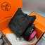 HERMES evelyne mini bag Luxury Bag กระเป๋าสะพายแบรนด์ดัง แบรนด์หรู คลาสสิกตลอดกาล ใช้ได้ทั้งชายหญิง ใบเดียวจบ สวยรวยปัง เกรดท็อปออริจินอล ภาพสินค้าถ่ายจากงานขายจริง ใช้งานต่างประเทศได้