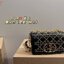 DIOR CARO BAG 8" กระเป๋าสะพายข้างทรงสวยรุ่นพิเศษ ปักหมุดสีทองเต็มใบ หรูหราอร่ามทั่วทั้งใบ ดีไซน์ย้อนยุค เป็นเอกลักษณ์และคลาสสิค หรูหรา ใช้งานง่าย ในราคาสุดคุ้ม จัดเลย!!
