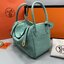 HERMES Lindy 26 bag กระเป๋าทรงโท้ทหนังสวยอย่างดี เอกลักษณ์ของความเรียบหรูไฮคลาสอย่างสมบูรณ์แบบ