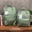 Anello polyurethane leather rucksack รุ่น Mini และ Classic กระเป๋าเป้จากแบรนด์เล็กๆมาสู่แบรนด์ดังทั้งในไทยและญี่ปุ่น วัสดุหนังpuแต่งลายหินอ่อนหนังนิ่ม กันน้ำได้ ภายในมีช่องเล็ก2ช่อง เปิดปิดด้วยซิปคู่ ปากกระเป๋าเป็นโครงสะดวกต่อการหยิบจับของภายใน ด้านข้างมี