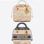 Medium Lady Dior Bag Natural Wicker and Dior Oblique Jacquard [Blue/Latte] เสน่ห์ที่สง่างาม พร้อมส่งที่ไทย ภาพสินค้าถ่ายจากงานขายจริง ใช้งานต่างประเทศได้ค่ะ