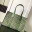GOYARD Villette Jacquard Tote Bag PM กระเป๋าทรงโท้ทใบใหญ่ หนังแท้สวยเนี๊ยบ เกรดท็อปออริ สลับแท้ 1:1 เกรดดีสุด ใช้ต่างประเทศได้ ผ่านทุก ตม.
