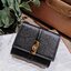 CELINE SHORT WALLET VIP GIFT WITH PURCHASE (GWP) พรีเมี่ยมกิ๊ฟ Limited จาก CELINE HAUTE PARFUME DUTYFREE COUNTER หนังแท้ CalfSkin เรียบสวยอยู่ทรงมีโลโก้ด้านหน้าเปิดปิดด้วยตัวล๊อคบิดอะไหล่ทองปั้มโลโก้ภายในมีช่องแบ่งหลายช่อง มีช่องใส่บัตรหลายช่อง ช่องใส่เหร