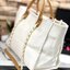 Chanel Shopping Bag VIP Gift denim canvas and leather กระเป๋าผ้าแคสวาส งานปักมุกหรูหรามาก เกินเรื่องมาก ดูแพงสุด!! งานแพงงานสวยจ้า ใบใหญ่จุใจใส่ของได้เยอะ ตามคำเรียกร้อง ถือชิคๆๆ เหมาะกับSummerสุดๆ มีใบเดียวจบ สวยหรูคุณนายสุดๆเลิศมากค่า