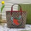 VIP 】Animal-Friendly Gucci Kid GG Supreme Tote Bag งานหนังแท้ทรงตั้งสวย ขนาดกะทัดรัด จุของได้เยอะ ใช้ได้ทั้งเด็กและผู้ใหญ่ น่ารักมากค่ะ **ขายดีตลอดกาล**