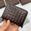 พรีเมี่ยมกิ๊ฟแท้ 100% 】หนังแท้ Bottega Veneta Intrecciato Nappa Short Zip Around Wallet