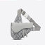 DIOR Saddle Bag Dior Gray CD Diamond Canvas and Smooth Calfskin / DIOR Saddle Belt Bag ภาพสินค้าถ่ายจากงานขายจริงใช้งานต่างประเทศได้