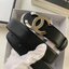 CHANEL BELT เข็มขัดสุดหรูสายหนังแท้ หรูหรา น้อยแต่มาก ภาพถ่ายจากงานขายจริง โลโก้ 3D metal เข้าได้กับทุกลุ๊คสไตล์การเเต่งตัว สวยหรูดูดีมีระดับ ไอเท็มนี้แนะนำเลยค่าา มาน้อยรีบๆ หน่อยน้าา