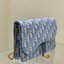 Dior Saddle Pouch Blue Oblique Jacquard / Dior oblique Saddle pouch เกรดใช้งานสลับของจริง ออริจินอล ภาพสินค้าถ่ายจากงานขายจริง ใช้งานต่างประเทศได้