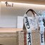 CHLOE Woody tote bag 14" / Chloe Women's Straw Woven Canvas Print Shopping Bag ปังไม่ไหว รุ่นมาใหม่งานสานแน่นเต็มใบ สายสะพายแคนวาสพิมพ์ชื่อแบรนด์แบบตะโกน สวยลงตัวรุ่นนึ้ไม่ควรพลาดน้า