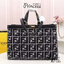 FENDI PEEKABOO X-TOTE BAG Multicolour 40cm เกรดเทพออริจินอล FENDI MONOGRAM SHOPPING BAG สวยมงลงมากค่ะ กระเป๋าสะพายข้างได้ ถือได้ ใบใหญ่ลายโมโนแกรม FF สวยมากทรงนี้ใช้เป็น everyday bag ได้ จุใจใส่ของได้เยอะ ตัวกระเป๋าผลิตจากผ้าทออย่างดี อยู่ทรงสวย ภายในโล่ง