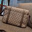 Gucci GG Supreme messenger bag GC MESSENGER VINTAGE BAG กระเป๋าสะพายข้างทรงแมสเซนเจอร์ ย้อนยุค ลุคผู้ดีแบบลูกคุณ ดีไซน์ unisex ใช้ได้ทั้งชายและหญิง พรีเมี่ยมกิ๊ฟวีไอพี วัสดุหนังแคนวาส ใช้งานง่ายด้วยฝาเปิดกระดุมแม่เหล็ก ด้านหลังมีช่องเก็บของจุกจิกได้ ภายใน