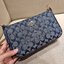 COACH 36674 TOP HANDLE POUCH IN SIGNATURE JACQUARD กระเป๋าทรงพอช ยอดฮิต ยกขึ้นแท่น ด้วยดีไซน์ที่ออกมาให้ใช้งานได้ง่าย ขนาดกำลังเหมาะ วัสดุหนังแคนวาสทนทาน ดีไปหมดขนาดนี้!! คุณลูกค้าถึงสั่งกันรัวๆจริงๆ ภายในโล่งกว้าง ใส่โทรศัพท์ได้ทุกรุ่น มาพร้อมสายคล้องแขน
