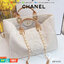 Chanel Shopping Bag VIP Gift denim canvas and leather กระเป๋าผ้าแคสวาส งานปักมุกหรูหรามาก เกินเรื่องมาก ดูแพงสุด!! งานแพงงานสวยจ้า ใบใหญ่จุใจใส่ของได้เยอะ ตามคำเรียกร้อง ถือชิคๆๆ เหมาะกับSummerสุดๆ มีใบเดียวจบ สวยหรูคุณนายสุดๆเลิศมากค่า