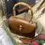 หนังแท้ Gucci Bamboo 1947 small top handle bag พร้อมส่งที่ไทย