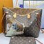 LV Neverfull MM Tote With Puppies 32cm / LV Shopping Bag พร้อมส่งที่ไทย **สินค้าเกรดออริจินอล 1:1 สลับแท้ ใช้งานต่างประเทศได้ งานสวยตามรูป ภาพถ่ายจากงานขายจริง