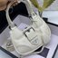 Prada Moon padded nappa-leather bag / PRADA LEATHER HANDBAG พร้อมส่งที่ไทย กระเป๋าสะพาย คอลที่ใครๆ เห็นก็ต้องรัก ขนาดกำลังน่ารัก ดีไซน์สวยดูแพง ด้วยวัสดุที่มีคุณภาพหนัง nappa สัมผัสดีงาม