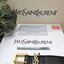 พรีเมี่ยมกิ๊ฟแท้ 100% 】YSL YVES SAINT LAURENT 3D LOGO Leather Belt VIP Gift With Purchase (GWP) เข็มขัดหนังแท้ดีไซน์สวยสุดคลาสสิคพรีเมี่ยมกิ๊ฟ Limited Edition จาก YSL YVES SAINT LAURENT DutyFree โดดเด่นที่หัวเข็มขัด3Dโลโก้แบรนด์สีทองสายเข็มขัดหนังแท้