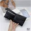 DIOR Vertical Long Wallet / CD Diamond Wallet Canvas กระเป๋าสตางค์ผู้ชาย พร้อมส่งที่ไทย ภาพสินค้าถ่ายจากงานขายจริง ใช้งานต่างประเทศได้