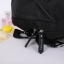 Chanel VIP Gift Backpack (พร้อมส่งโลโก้ขาว) สินค้าเป็นของแท้ ใหม่จากเค้าเตอร์เครื่องสำอาง/น้ำหอมแบรนด์ กระเป๋าเป้ของแท้จาก Chanel VIP Gift Bag วัสดุไนล่อน หัวซิปทำจากหนังปั้มชื่อแบรนด์ ด้านในเป็นช่องกว้าง และมีช่องซิปเล็ก ตัวสายสะพายด้านหลังเลื่อนปรับได้ค