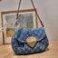 LV Sunset Denim Bag / LV Sunset Monogram Denim - Handbags แรงมากฉุดไม่อยู่ กับกระแสคอลใหม่ lvremix ดีไซน์แบบตัวมัม y2k รูปทรง baguette สวยดูแพง ใบนี้ก็ฉ่ำสุดๆ