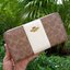 มาเท่าไหรก็ไม่เคยพอจริงๆ มีความต้องการกันถึงขีดสุด❣️😘>>COACH ACCORDION ZIP WALLET IN COLORBLOCK SIGNATURE CANVAS (COACH 31546)🍁กระเป๋าสตางค์ใบยาว ซิปรอบ //วัสดุหนังแคนวาสสลับหนังแท้ ดีไซน์สวย โดดเด่นลงตัวเป็นที่สุด ด้านในมีช่อ