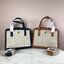 TORY BUTCH SMALL WALKER CANVAS กระเป๋าถือ หรือสะพาย TORY BURCH เปิด - ปิดกระเป๋าด้วยกระดุมแม่เหล็ก ด้านในแบ่งเป็น 3 ช่อง มีช่องซิปตรงกลาง และมีช่องซิปเล็กอีก 1 ช่อง ช่องใส่ของ 1 ช่อง หูจับสูง 14 cm มาพร้อมสายสะพายยาว สามารถถอดและปรับได้ Free Size ค่ะ