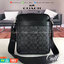 กระเป๋าสะพายข้างชาย ลายซีสีเทาดำ COACH CHARLES FLIGHT BAG IN SIGNATURE