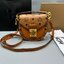 M.C.M MINI TRACY SHOULDER BAG IN VISETOS กระเป๋าสะพายไหล่ทรงครึ่งวงกลมขนาดมินิ ที่โดดเด่นด้วยรูปทรงคลาสสิกที่ทันสมัย เกรดออริ สลับแท้ 1:1 ใช้งานต่างประเทศได้