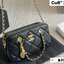 CHANEL Mini Bag On Chain กระเป๋าถือหรือสะพายได้ มีสายในตัว โซ่สลับหนังสีทองสวยงาม หนังคาเวียร์ รุ่น 2 ซิป สะดวกใช้งาน น่ารักน่าใช้ สวยก่อนใครได้เลย รับรองไม่ผิดหวังจ้า