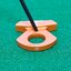 LAB GOLF DF3 ORANGE PUTTER L.A.B. GOLF 34 INCH PUTTER 34" 69* LIE BLACK STEEL