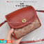 COACH Turnlock Lunchbox Pouch In Signature Canvas COACH Lady กระเป๋าสะพาย FM1981-144