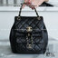 CHANEL MINI DUMA BACKPACK BLACK กระเป๋าเป้ไซส์มินิ รุ่นยอดนิยม เกรดออริ ท็อป สลับแท้ 1:1 ผ่านทุก ตม ใช้งานต่างประเทศได้