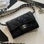 CHANEL mini wallet on chain crossbody กระเป๋าสตางค์พร้อมสายโซ่ หนังแท้ เกรดออริจินอล 1:1 สลับแท้