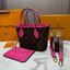 เกรดเทพ Top ORI | LV Neverfull Bandoulière Inside Out BB Bag กระเป๋าทรงโท้ทไซส์เล็ก พร้อมใบลูก กลับใช้งานได้ 2 ด้าน เกรดดีสุด หนังแท้ แคนวาสแท้