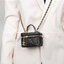 หนังแท้ Chanel Micro Bag / CHANEL Small Vanity Case Caviar Leather / Chanel vanity chain mini พร้อมส่งที่ไทย กระเป๋าสะพายข้างขนาดเล็กน่ารัก ดีไซน์คลาสสิคเรียบหรูเข้ากับทุกลุ๊คแบบไม่มีเอ้าท์ ไอเท็มนี้แนะนำสวยน่าใช้ ไม่ควรพลาดเลยค่าา