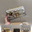 DIOR CARO BAG 8" กระเป๋าสะพายข้างทรงสวยรุ่นพิเศษ ปักหมุดสีทองเต็มใบ หรูหราอร่ามทั่วทั้งใบ ดีไซน์ย้อนยุค เป็นเอกลักษณ์และคลาสสิค หรูหรา ใช้งานง่าย ในราคาสุดคุ้ม จัดเลย!!