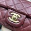 ORI หนังแท้ | Chanel Classic Flap Bag กระเป๋าสะพายรุ่นคลาสสิก สายประดับบอลโลโก้สวยหรูอะไหล่สีทองสวยงาม