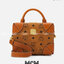 M.C.M SOFT BERLIN CROSSBODY BAG กระเป๋าสะพายดีไซน์ใหม่ ทรงกล่องคลาสสิคที่ดัดแปลงให้ดูนุ่มนวลและทันสมัย ใช้งานได้สะดวกคล่องตัวมากขึ้น ด้วยสายสะพายครอสบอดี้ วัสดุหนังแคนวาสคุณภาพดี เปิด-ปิดด้วยตัวล็อคแน่นหนา ภายในโล่งกว้าง มีช่องซิปให้ 1 ช่อง ใบนี้ถอด