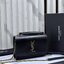 ORI หนังแท้ | YSL Sunset medium in smooth leather กระเป๋าสะพายข้างดีไซน์เรียบหรู โลโก้สวยโดดเด่น ไอเท็มขึ้นแท่น the best seller!!