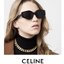 แว่นตาลิซ่า Celine Sunglass เกรดท็อปออริ 1:1 สลับแท้ เกรดดีสุด ใช้งานต่างประเทศได้ มาพร้อมกระเป๋าใส่แว่นปักลายซีลีน