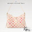 LV CarryAll PM Monogram Print Pink Gradient “watercolor” กระเป๋าสะพายทรงโท้ทรุ่นลิมิเต็ด โทนสีชมพูหวานต้อนรับเดือนแห่งความรัก พิมพ์ลายโมโนแกรมแบบไล่สีสไตส์สีน้ำ