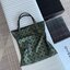 BAOBAO ISSEY MIYAKE 10x10 BLOCK TOTE BAG 39cm กระเป๋าถือทรง shopping โท้ทใบใหญ่ลายตาราง เกรดออริจินอล ภาพสินค้าถ่ายจากงานขายจริง ใช้งานต่างประเทศได้