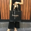 รุ่นใหม่ค้าาา 😍😍 พร้อมส่งความสวยหรู โทนสีชมพูทั้งใบ Chanel Shopping Bag With Chain & Ribbin กระเป๋าสะพายใบใหญ่ทรง Shopping Bag Limited Edition พรีเมี่ยมกิ้ฟของแท้นำเข้าจาก Chanel Perfume Counter ของแท้100% ใบใหญ่วัสดุ Nylon โปร่ง♡ ป