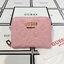 GUESS Women’s Small Wallet กระเป๋าสตางค์แบบสั้น อะไหล่ทอง หนังปั้มลายสวยหรู