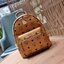 M.C.M STARK STUDS MINI BACKPACK IN VISETOS อีกหนึ่งรุ่น Best seller ที่ต้องมี!! กระเป๋าเป้ ไซส์ mini ขนาดเหมาะกำลังดีกับสาวๆ ที่ไม่ชอบแบกของหนักมาก ตกแต่งหมุดอะไหล่ทองด้านข้าง สวยหรู วัสดุหนังแคนวาสคุณภาพดี เปิด-ปิดด้วยซิป ภายในเป็นหนังแท้ จุของได้พอสมควร
