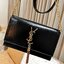 VIP YVES SAINT LAURENT YSL BAG / YSL Small Kate Bag กระเป๋าสะพายดีไซน์ทรงสี่เหลี่ยมหนังเรียบสวยอยู่ทรงเปิดปิดด้วยฝาปิดกระดุมด้านหน้าประดับโลโก้แบรนด์อะไหล่ทองพร้อมโซ่ห้อยฟรุ้งฟริ้ง ภายในโล่งสามารถใส่มือถือ กระเป๋าสตางค์ ของจุกจิกได้เยอะมีสายสะพายโซ่ต่อหนั
