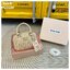 MIU MIU ARCADIE METELASSE MINI LEATHER BAG กระเป๋าถือ/สะพายสุดชิค ที่ไม่มีตอนนี้คือพลาด ดีไซน์เพิ่มดีเทล ด้วยการเดินด้ายเป็นเอกลักษณ์ สวยดูแพง