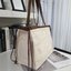 พร้อมส่งที่ไทยแล้วกับ LOEWE CUSHION TOTE BAG VIP GIFT WITH PURCHASE-GWP พรีเมี่ยมกิ๊ฟ จาก LOEWE PERFUME DUTY FREE COUNTER ด้านหน้าปักหนังปั้มโลโก้แบรนด์สวยหรู ทรงใบใหญ่ สะพายไหล่ *จุของได้เยอะมาก สามารถใส่ NOTEBOOK IPAD ได้สบายค่ะ น้ำหนักกำลังดี มาพร้อมสา